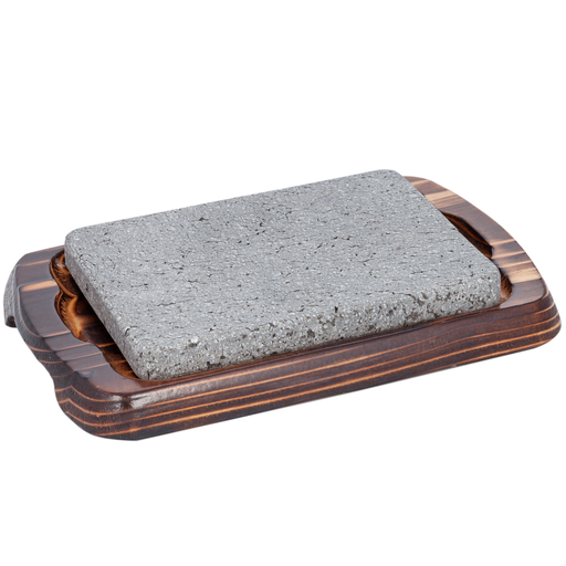 [KJP0630] Fuji Yoganseki Grill Stone Set 18x13 cm