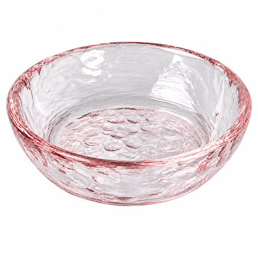 [GLS0106] Glass Sauce Dish 9 cm (Pink)