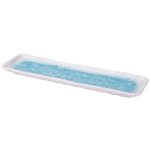 [CRJ0101] 白流水特長皿 12.5"