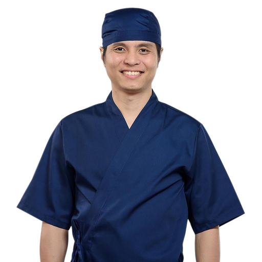 [CLH0039] Japanese Pro Chef Jacket XL (Navy)