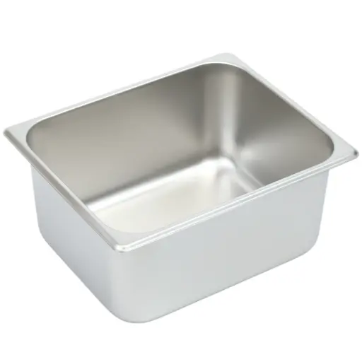 [KST0367] KAIBA Stainless Steel GN Pan 1/2-15 cm (18-8)