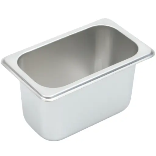 [KST0006] KAIBA Stainless Steel GN Pan 1/9-10 cm (18-8)
