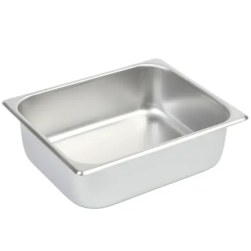 [KST0366] KAIBA Stainless Steel GN Pan 1/2-10 cm (18-8)
