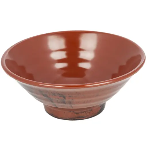 [MLM0153] Melamine Kaisendon Bowl 6.25" (Brown)