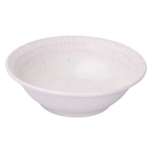 [CRJ0185] 粉引トチリ浅鉢 6.5"