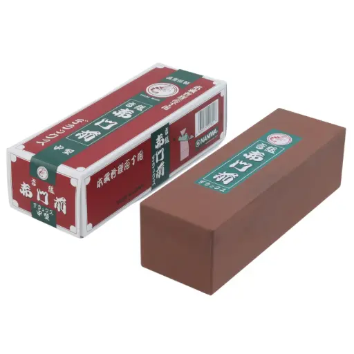 [KNF0204] Naniwa Akamonzen Sharpening Stone 1000 Grit 60 mm