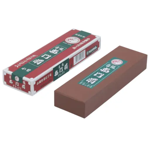 [KNF0256] Naniwa Akamonzen Sharpening Stone 1000 Grit 32 mm