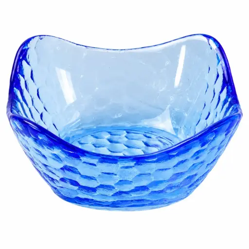 [GLS0110] Otoshi Glass Bowl 8.5 cm (Blue)