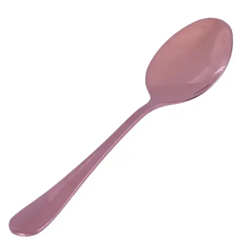 [KFS0077] Dessert Spoon 134 mm (Old English, Pink Gold)