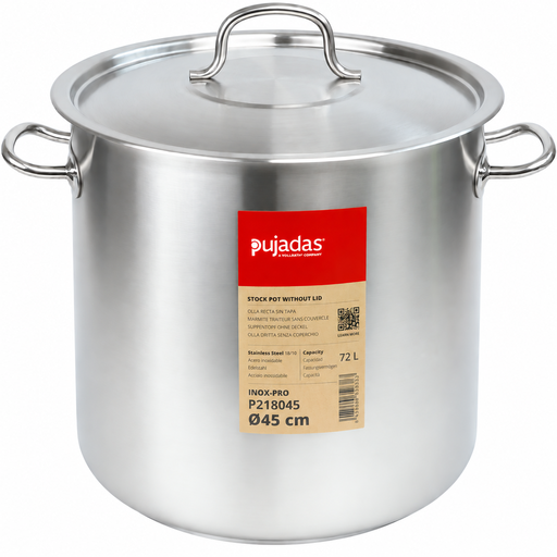 [SET0143] Pujadas Stainless Steel Stock Pot 45 cm
