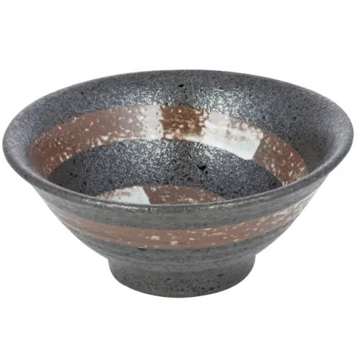 [CRM0544] Ramen Bowl 7.5" (Kuromaru)