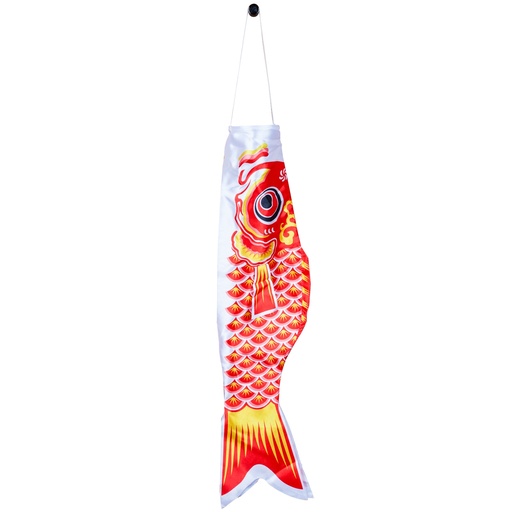 [RDC0045] Carp Fish Decoration 75x21 cm (Red)