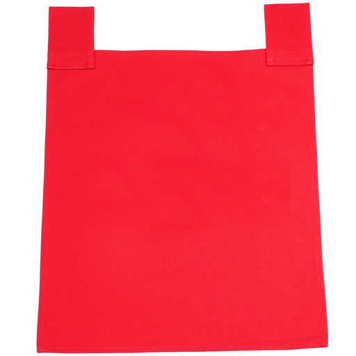 [CLH0091] ผ้าม่านญี่ปุ่นสีแดง 35x40 ซม.