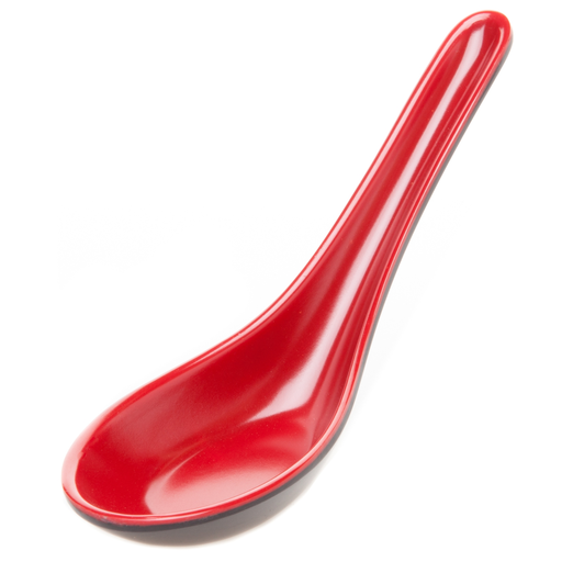 [MLM0006] Rice Spoon (Black-Red)