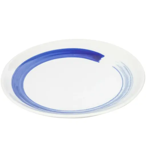 [CRM0474] Round Plate 6" (Aomaru)