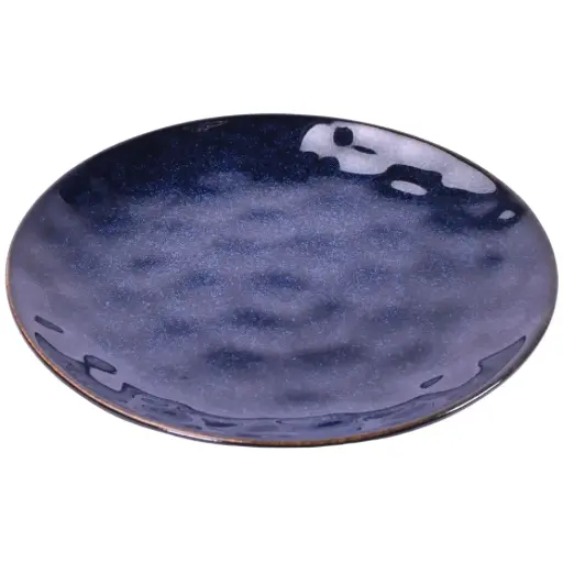 [CRM0841] Round Plate 8" (Deep Blue)
