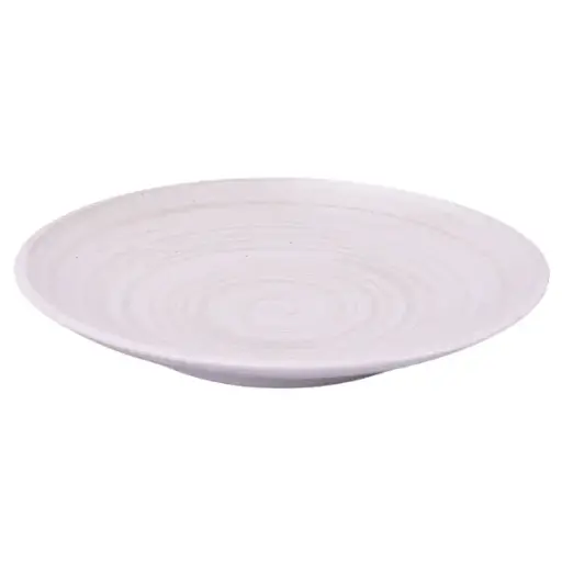 [CRJ0257] Round Plate 8.75" (Risshun Brush)