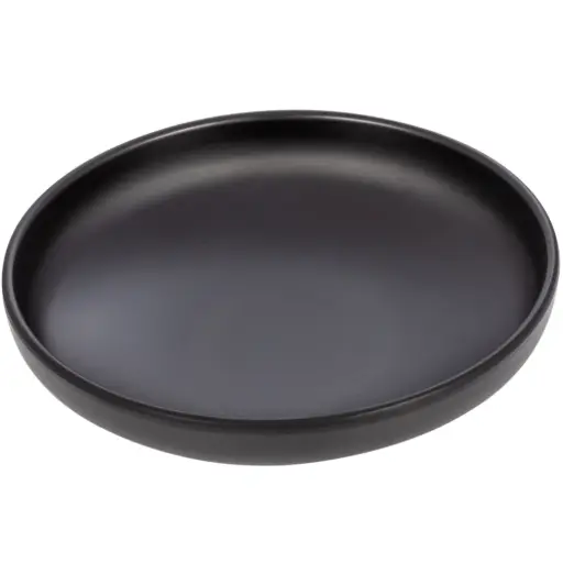 [MLM0166] จานบะหมี่เย็นดำ 7.5 นิ้ว Zen Series