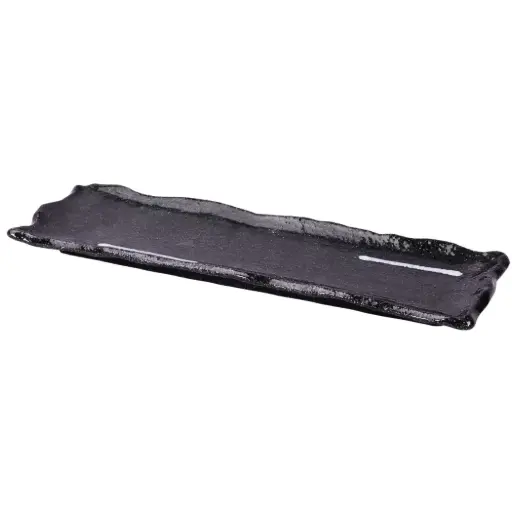 [CRJ0061] Shiro Nagashi Long Plate 12.5"