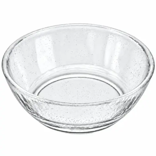 [GLS0123] Snow Glass Bowl 12.5 cm