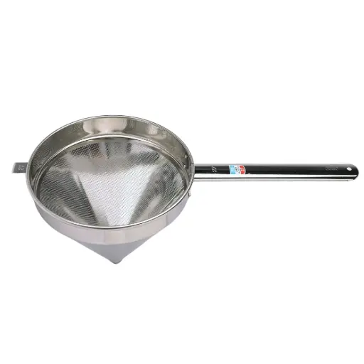 [KJP0914] Stainless Steel Soup Strainer 27 cm (18-8, Hole 1 mm)