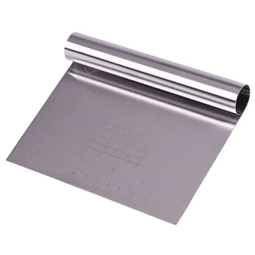 [KST0545] Stainless Steel Dough Scraper