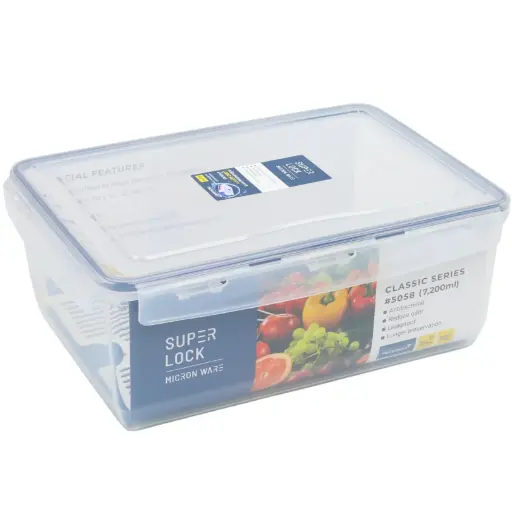 [KIT0266] 食べ物収納ケース 7200 ml (5058)