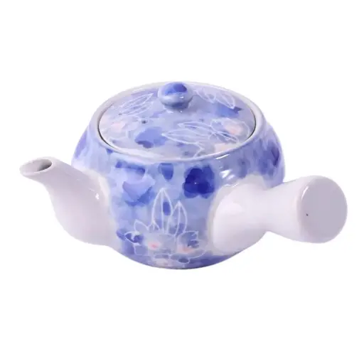 [CRM0824] Teapot 350 ml (Blue Flower)