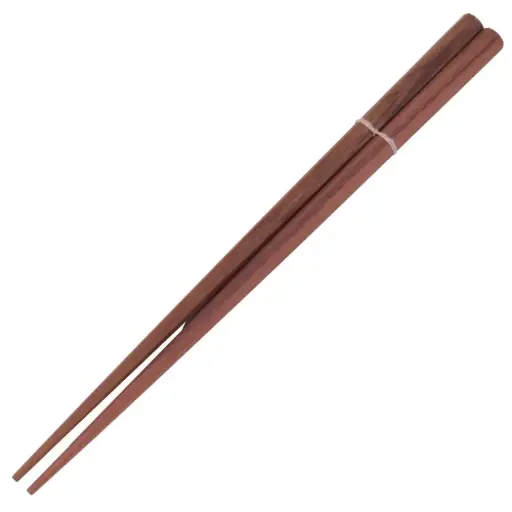 [WOD0105] Walnut Octagon Chopsticks 23 cm