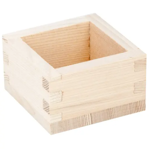 [WOD0052] Wooden Box 8x8x5 cm