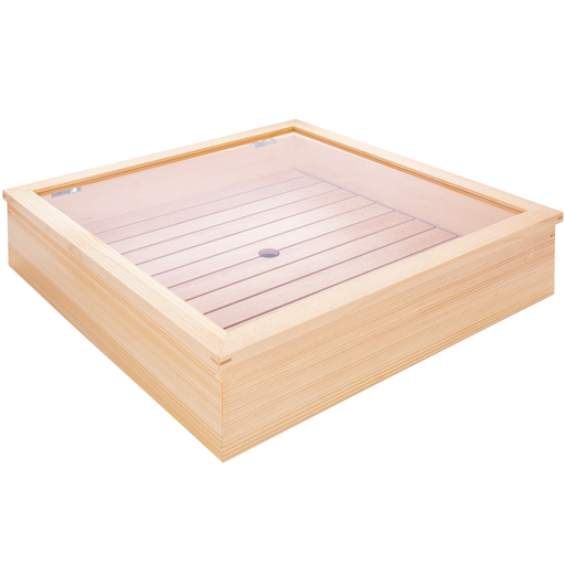 [KJP0640] Wooden Neta Box 36.5x36.5x11 cm