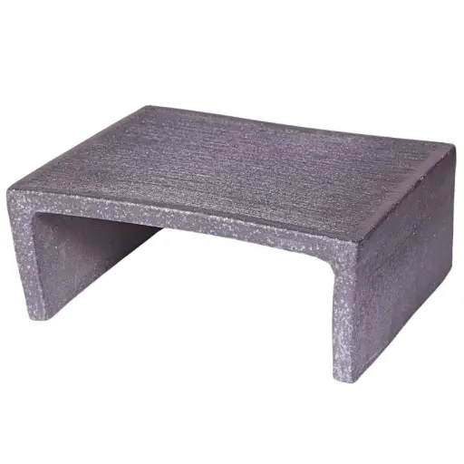 [CRJ0046] Omakase Footed Plate 25.5x21x1.5 cm (Kuroyohen)
