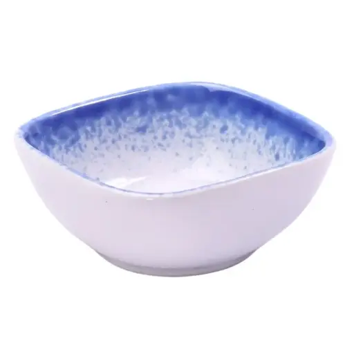 [CRM0776] Square Bowl 4" (Cloud Pattern)