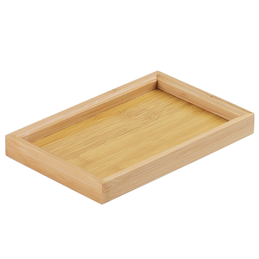 [WOD0141] 竹製トレー 22x14 cm