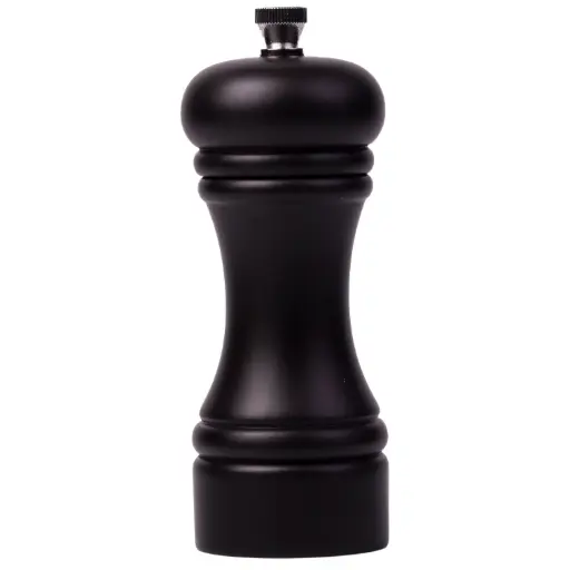 [KIT0297] Dark Beech Wood Pepper Mill 18 cm