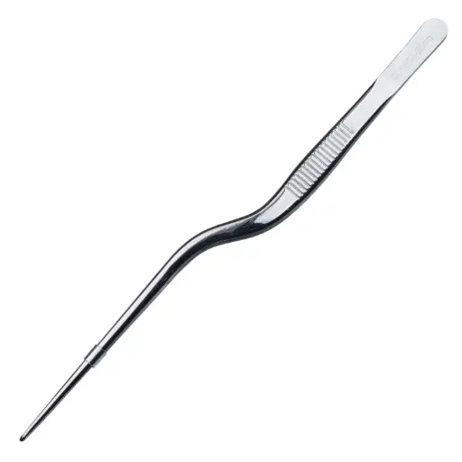 [KST0609] ピストル型 盛り付けピンセット 20 cm (18-8)