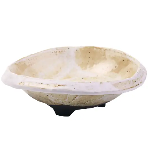 [CRM1009] Round Spiral Plate 16 cm (Tundra)