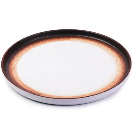 [CRM0994] Ring Plate 10" (Brown)