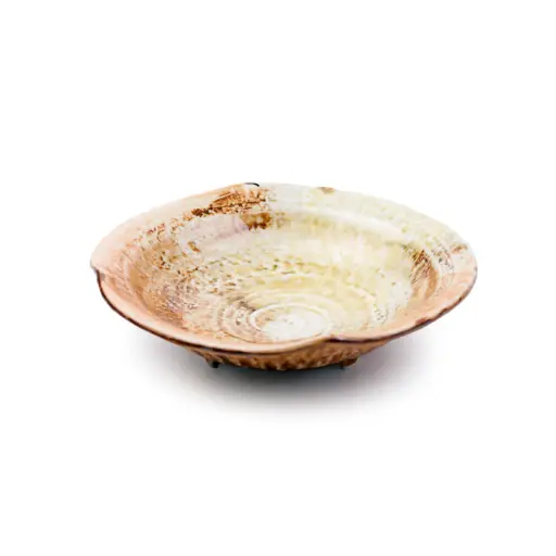 [CRM1019] Round Granita Bowl 16 cm (Solar Flare)