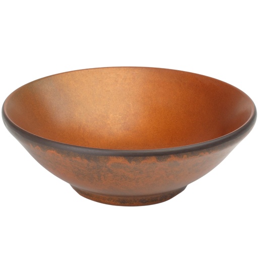 [MLM0308] Melamine Low Round Bowl 5.35" (Copper)