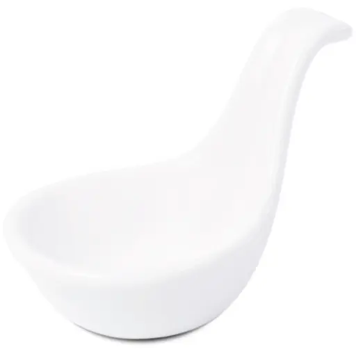 [CRM1047] Porcelain Canape Spoon