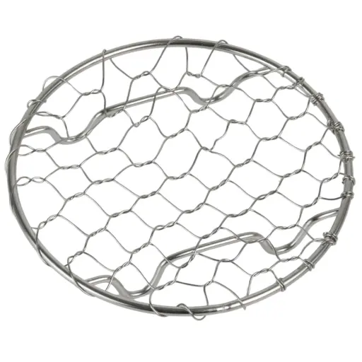 [STL0056] 丸型トンカツ網 9 cm