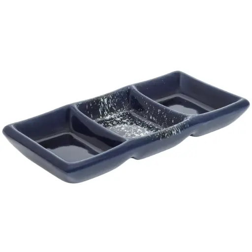 [CRM1150] Sauce Dish 3 Compartments (Reiwa)