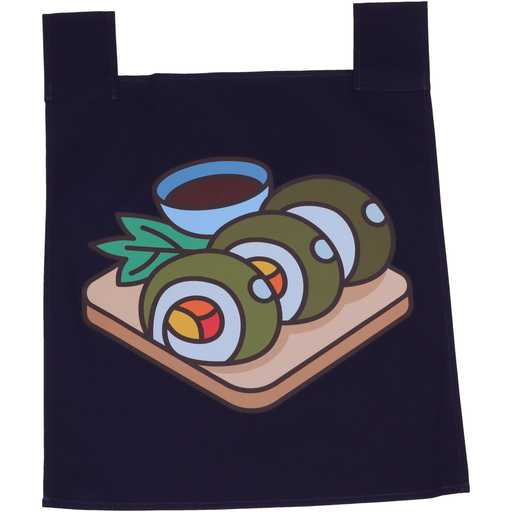 [SET0114] Blue Noren Makizushi (巻き寿司) 35x40 cm