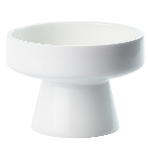 [CRM1032] Porcelain Footed Dish 5"