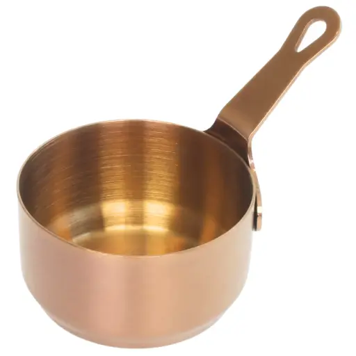 [STL0091] Mini Stainless Steel Pot 5.4 cm (Copper, 18-8)