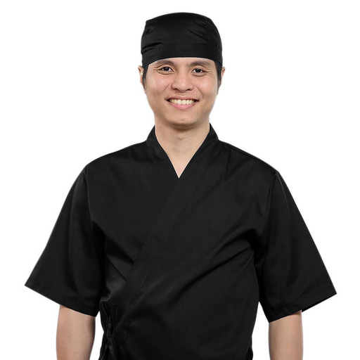 [CLH0129] Japanese Pro Chef Jacket M (Black)