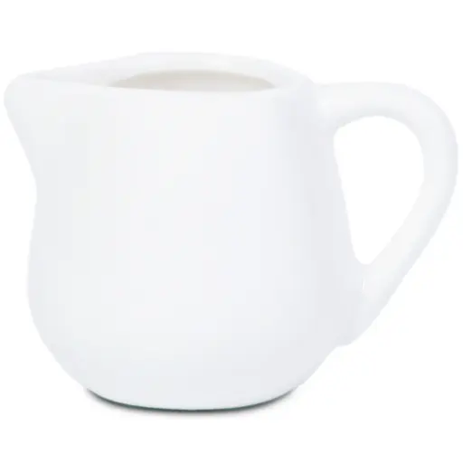 [CRM1026] Porcelain Milk Jug with Handle 50 ml