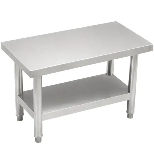 [KAI0197] Stainless Steel Low Work Table 40x75x50 cm